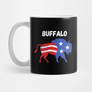 Buffalo vintage design Mug